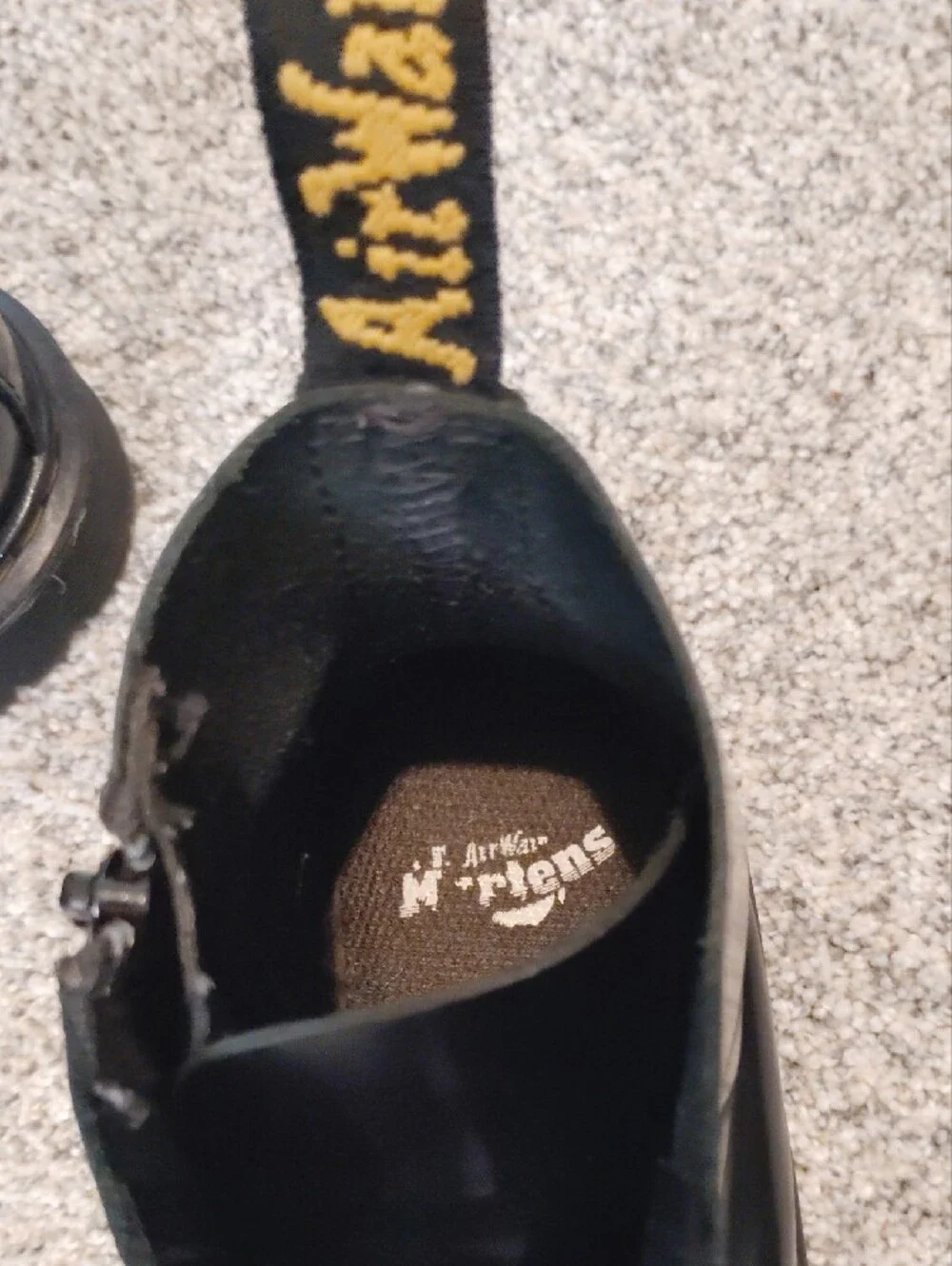 Dr. Martens Black Leather 1460 Pascal Bex J